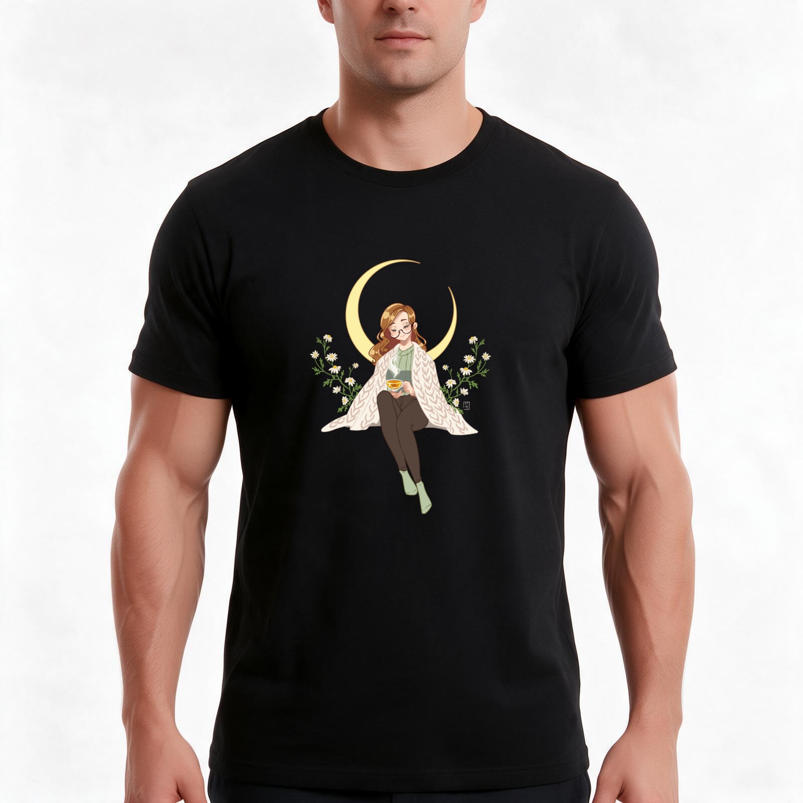 Chamomile Tea - T-shirt con stampa a tema tè