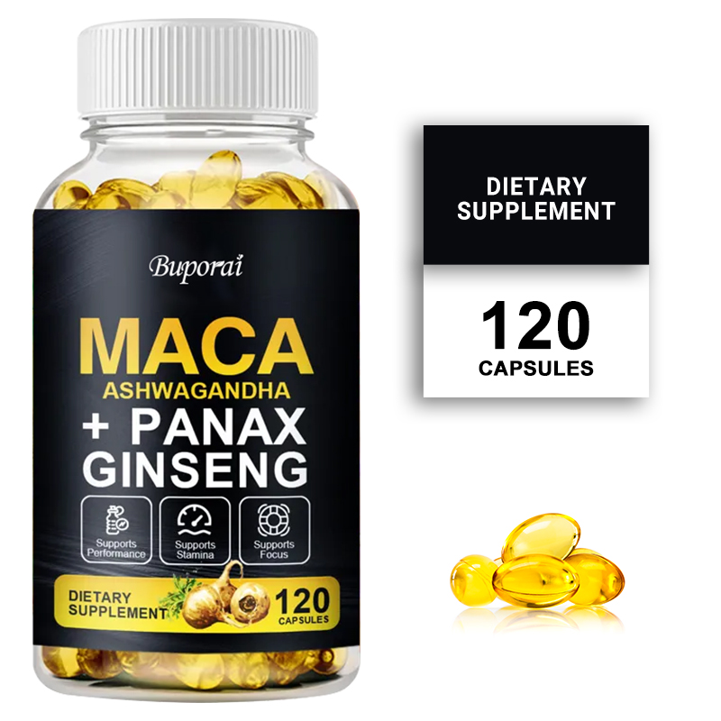 Ginger Tea - Supplemento di maca, panax ginseng, estratto