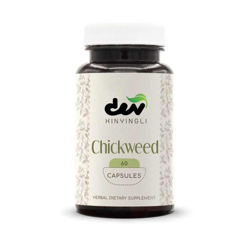 Dried Herbs - Chickweed 60 Capsule, 800 Mg, Erba