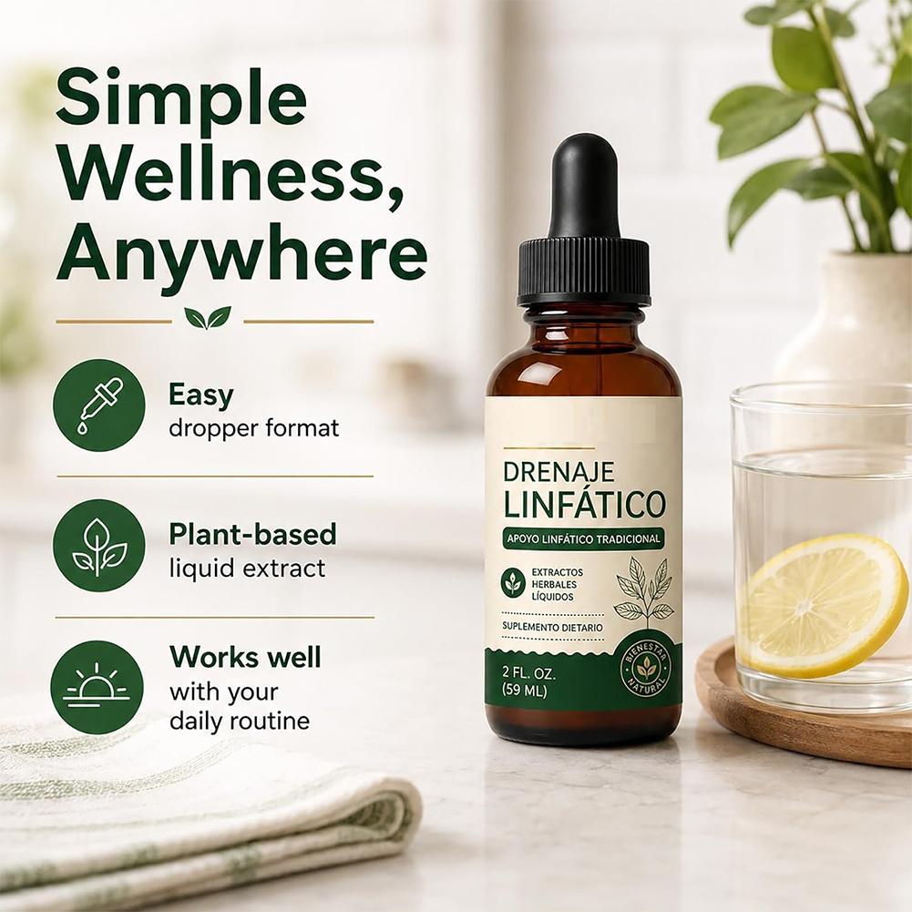 Herbal Supplement - Gocce per il supporto del drenaggio