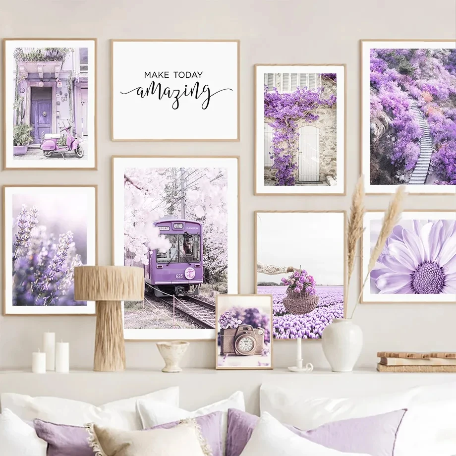 Quadro paesaggistico con fiori - Lavender Oil recensione e prezzo