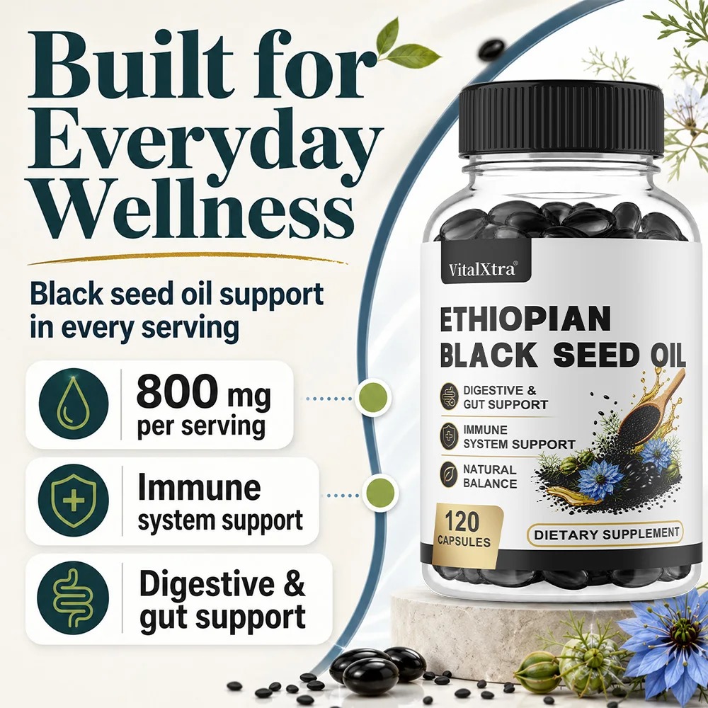 Olio di semi neri etiopi in ca - Herbal Supplement recensione e prezzo