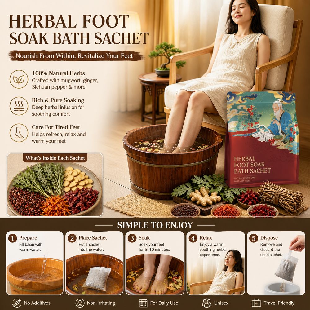 Sacchetti per bagno piedi con  - Dried Herbs recensione e prezzo