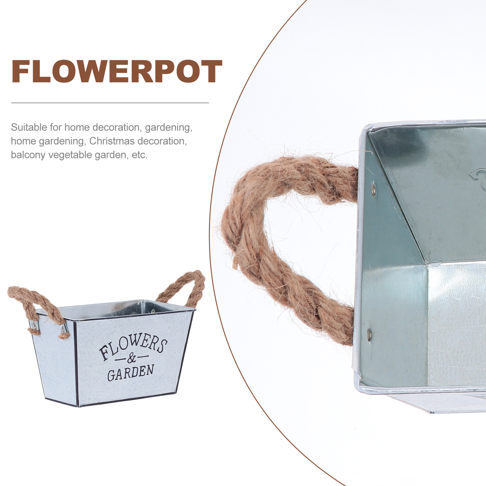 Vaso da fiori quadrato in ferr - Dried Herbs recensione e prezzo